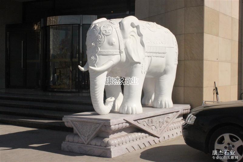 深圳电力集团公司订做一级汉白玉大象